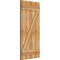 Ekena Millwork Joined Board-n-Batten Shutters w/Z-Bar, Rough Sawn Western Red Cedar, 21 1/2W x 45H, PR RBJ06Z21X045RWR - alternate 4